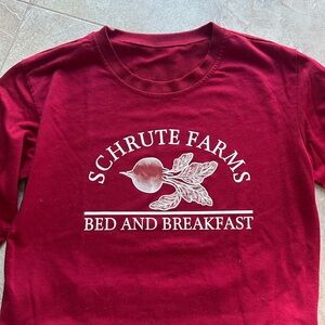 Red Schrute Farms Bed and Breakfast Shirt